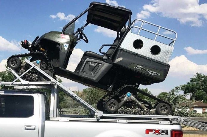 utv-hauler-for-truck-bed-heavy-duty-vehicle-transport-big-0