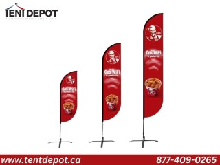 Advertisement Flag Tailored Promotional Flag Designs