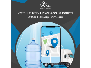 Streamline Operations: Water Delivery Driver App by Bottled Water Delivery Software