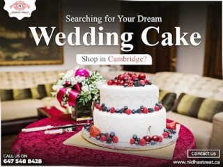 Are You Looking for Wedding Cake Shop in Cambridge? Visit Nidha's Treat