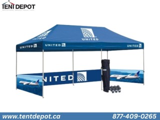 Canopies With Logos Amplify Your Presence With Customized Branding