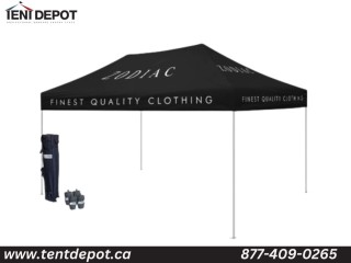 Branded Canopy Tent Designs Stand Out With Your Logo