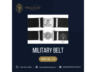 Enhance Your Military Appearance with Top-Quality Military Belt