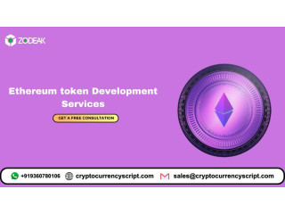 Ethereum token Development Services