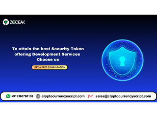 To attain the best Security Token offering Development Services Choose us