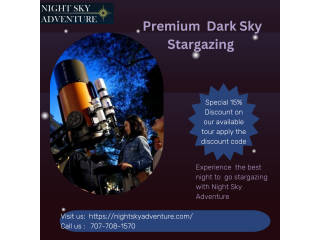 Get the Premium Dark Sky Stargazing | Night Sky Adventure