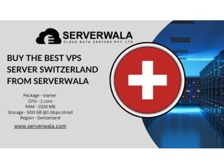 Buy The best VPS Server Switzerland From Serverwala