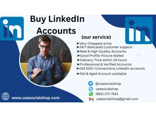 Buy LinkedIn Accounts-Best Quality Old, Aged Secure Accounts