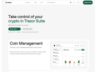 Trezor io start | Crypto Management on the Web & Desktop