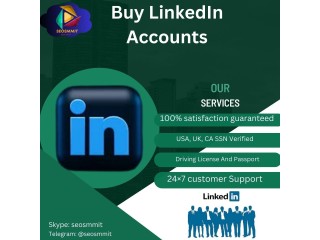 Buy LinkedIn Accounts-professional network & grow business