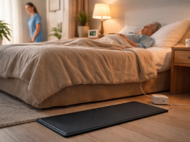 buy-single-bed-exit-pressure-mat-alarm-for-dementia