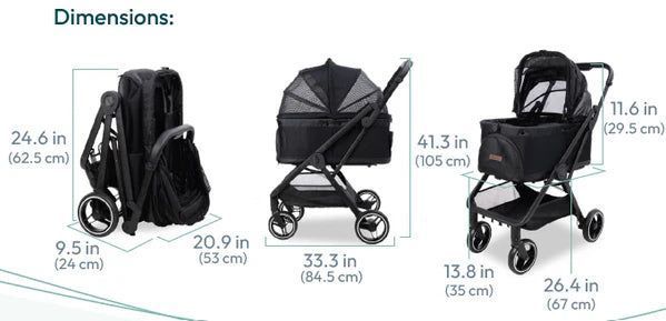 premium-dog-stroller-uk-silver-circle-pets-big-1