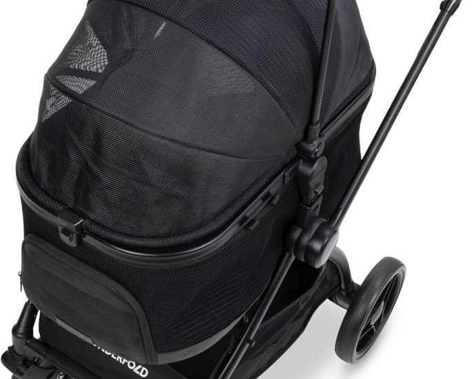 premium-dog-stroller-uk-silver-circle-pets