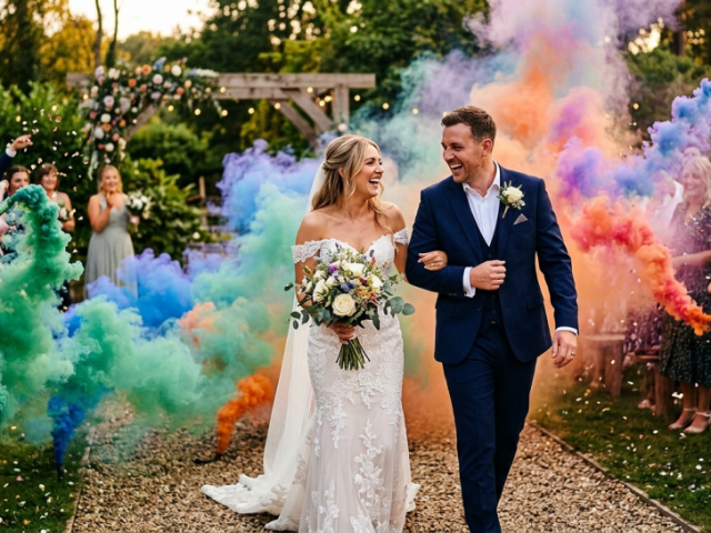 wedding-colour-smoke-for-perfect-photos