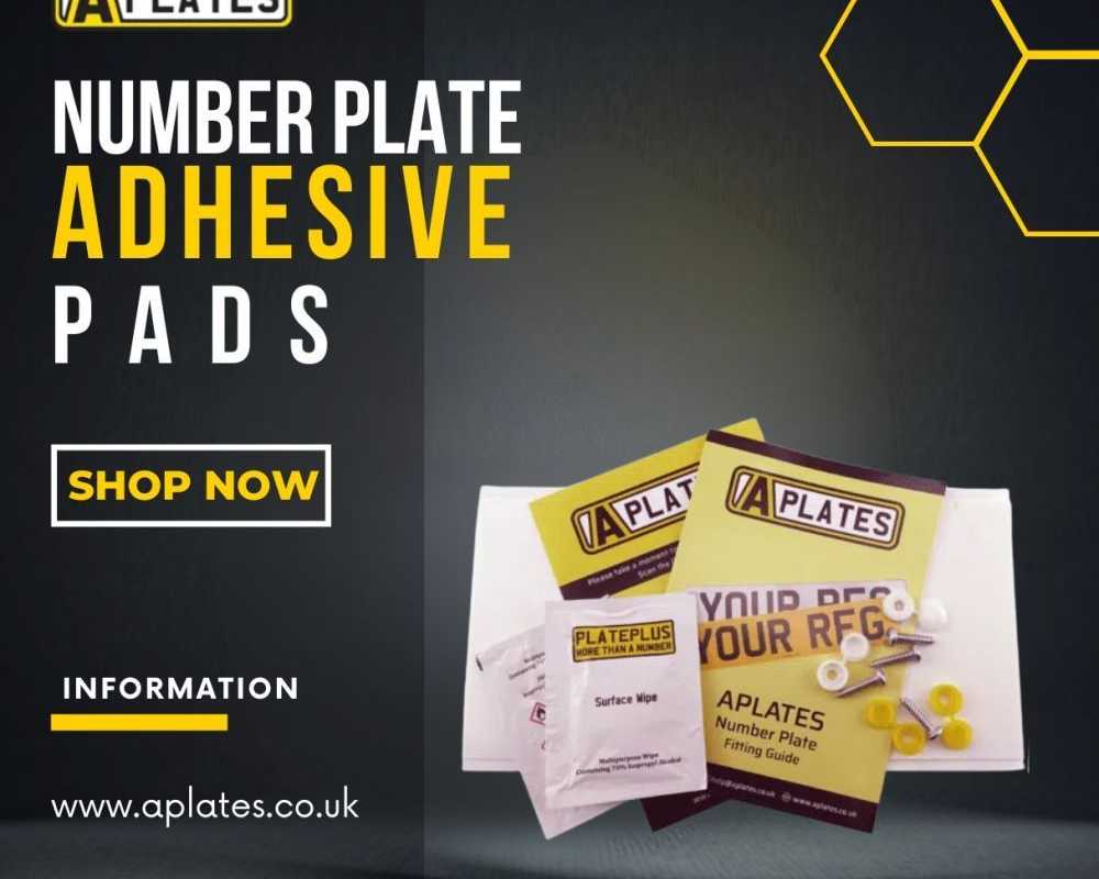 number-plate-adhesive-pads