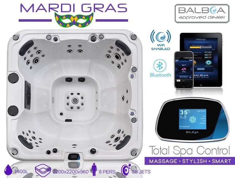 buy-8-seater-mardi-gras-spa-touch-hot-tub-in-uk-big-0