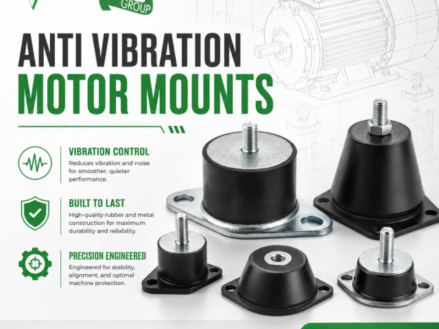 anti-vibration-motor-mounts-for-reliable-noise-and-vibration