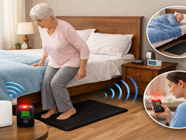 wireless-floor-pressure-mat-alarms-system-for-dementia-care-in-uk