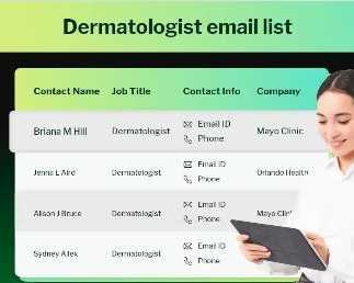 looking-for-a-dermatologist-email-list-with-us-contacts