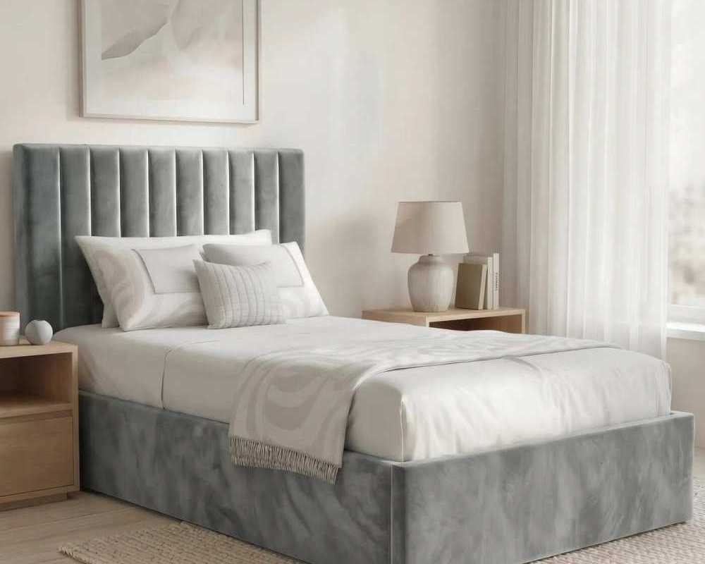 grey-single-vertical-line-ottoman-bed-with-hidden-base-storage