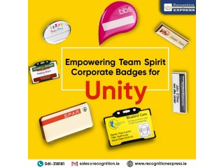 Empowering Team Spirit Corporate Badges for Unity