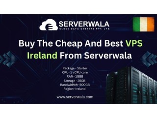 Buy The Cheap and Best VPS Ireland From Serverwala
