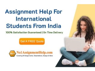 Get Assignment Help For Students From India - By No1AssignmentHelp.Com