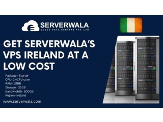 Get Serverwala’s VPS Ireland At A Low Cost