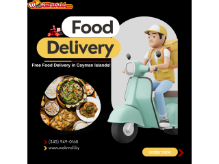 Explore Asian Delights: Free Food Delivery in Cayman Islands!