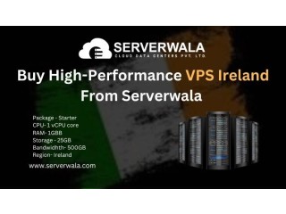 Buy High-Performance VPS Ireland From Serverwala