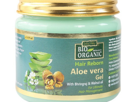 indus-valley-bio-organic-hair-reborn-aloevera-gel-with-bhringra-walnut-oil-big-0