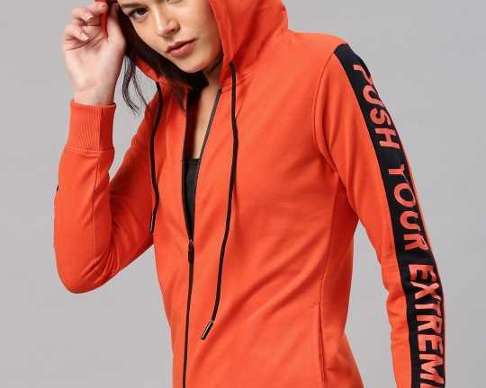 hrx-by-hrithik-roshan-women-orange-hooded-active-sweatshirt
