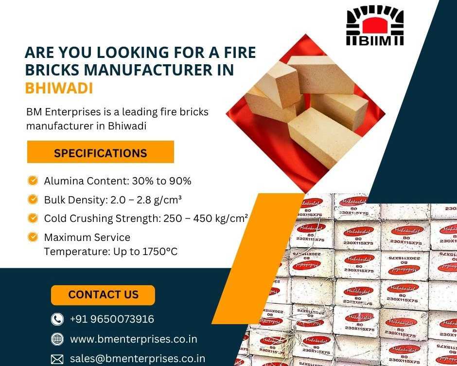 best-quality-fire-bricks-in-bhiwadi-from-bm-enterprises