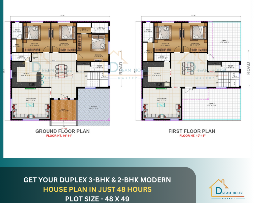 duplex-3-bhk-2-bhk-modern-house-plan-in-gangapur