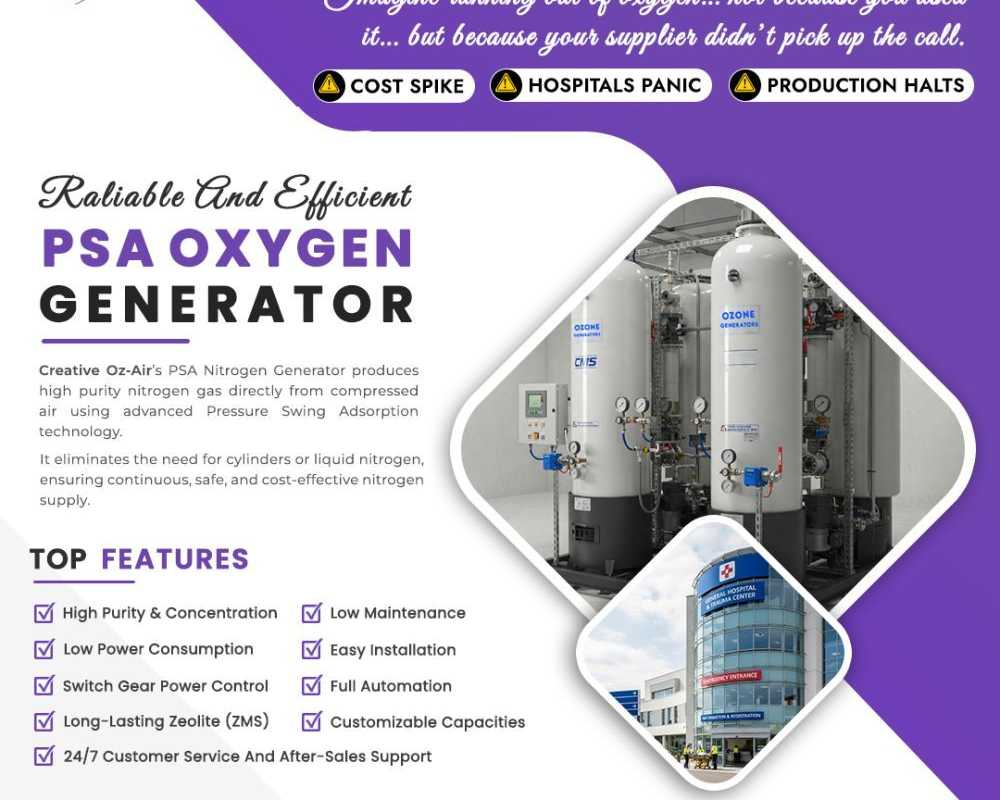 psa-oxygen-generator-reliable-on-site-oxygen-supply