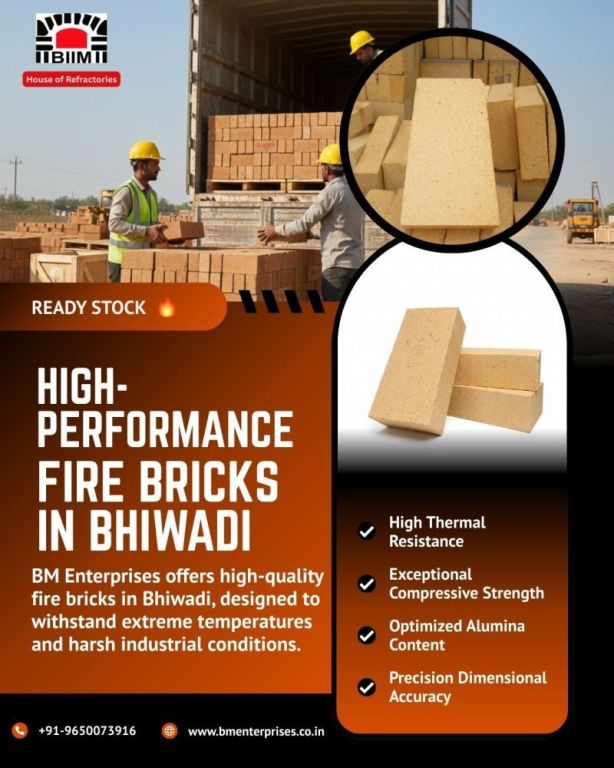 high-performance-fire-bricks-in-bhiwadi-bm-enterprises-big-0