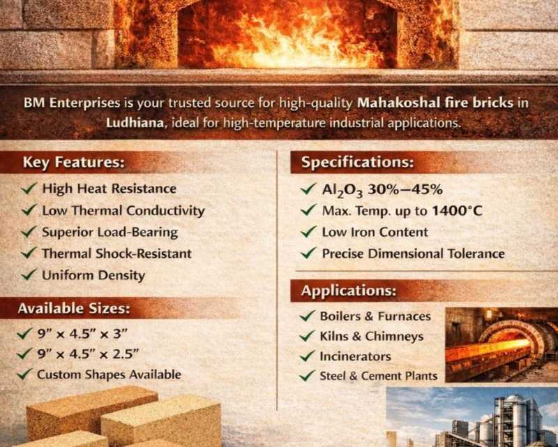 who-is-the-mahakoshal-fire-bricks-supplier-in-ludhiana