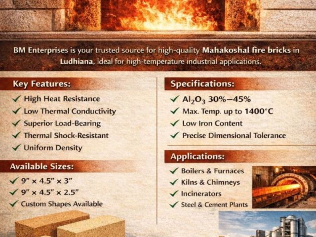 who-is-the-mahakoshal-fire-bricks-supplier-in-ludhiana