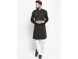 purple-state-men-black-solid-straight-kurta-small-0
