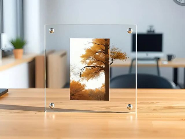 acrylic-photo-and-certificate-frame
