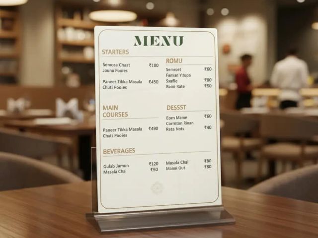 flat-menu-cards
