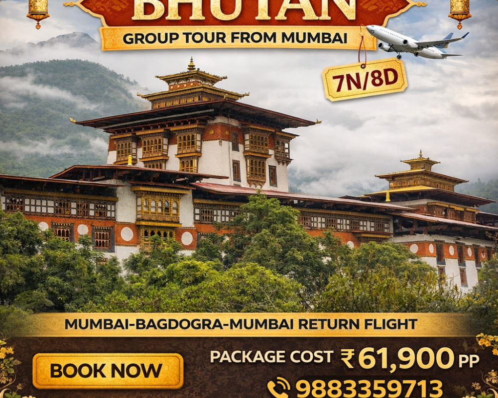 pune-to-bhutan-tour-packages