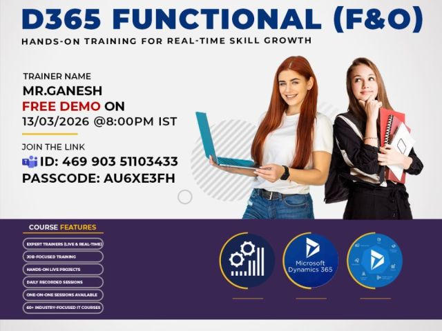d365-finance-and-operations-functional-course-free-demo-session
