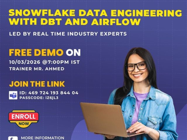 snowflake-dbt-airflow-training-free-live-demo