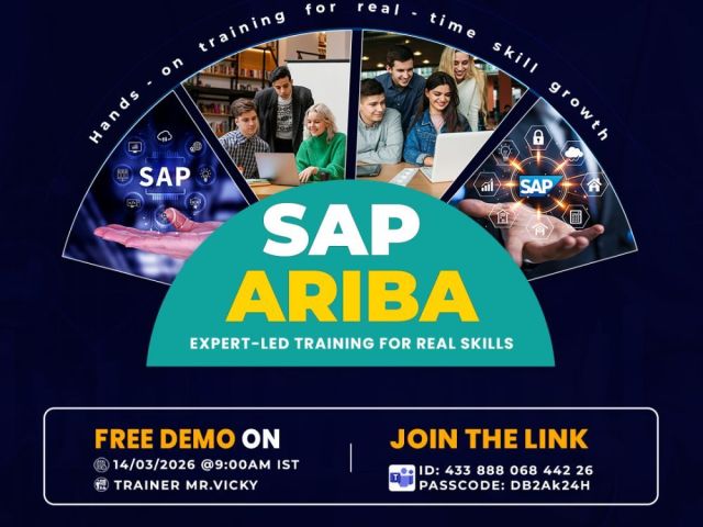 sap-ariba-online-free-demo-14th-march-2026