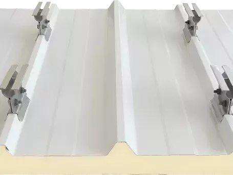 mount-fire-safe-solar-profiled-roof-pir-panels-for-industrial-use