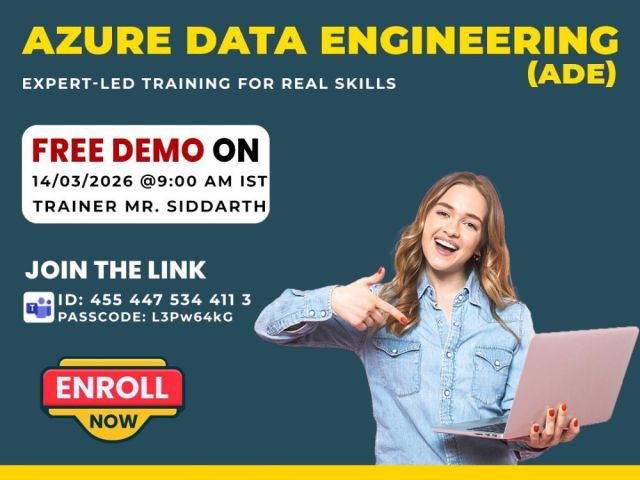 azure-data-engineering-online-free-demo-on-march-14th