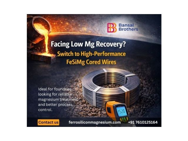 facing-low-mg-recovery-use-high-performance-fesimg-cored-wires