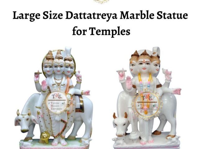 large-size-dattatreya-marble-statue-for-temples