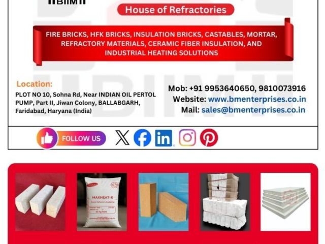 best-refractory-manufacturer-in-delhi-ncr-bm-enterprises